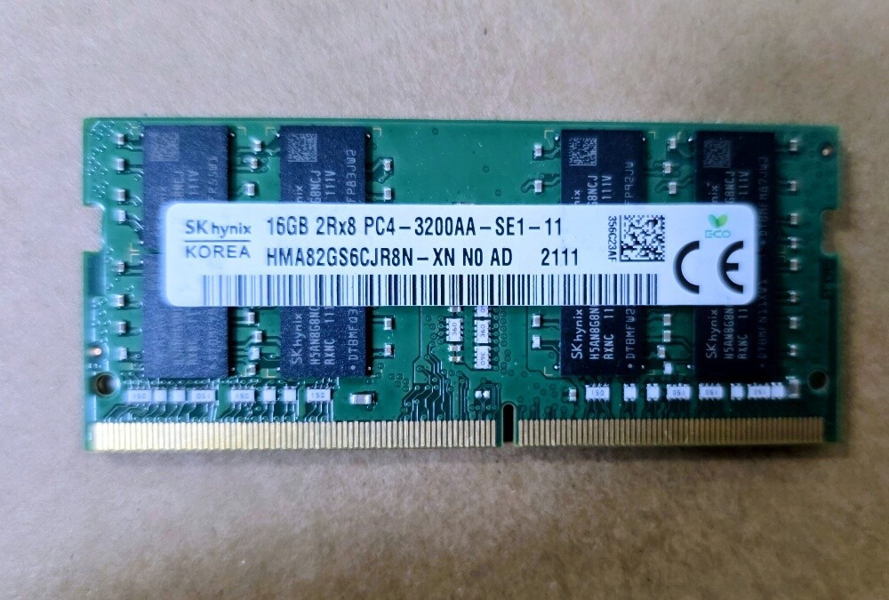 16GB+16GB DDR4 Laptop Ram 3200 - 2