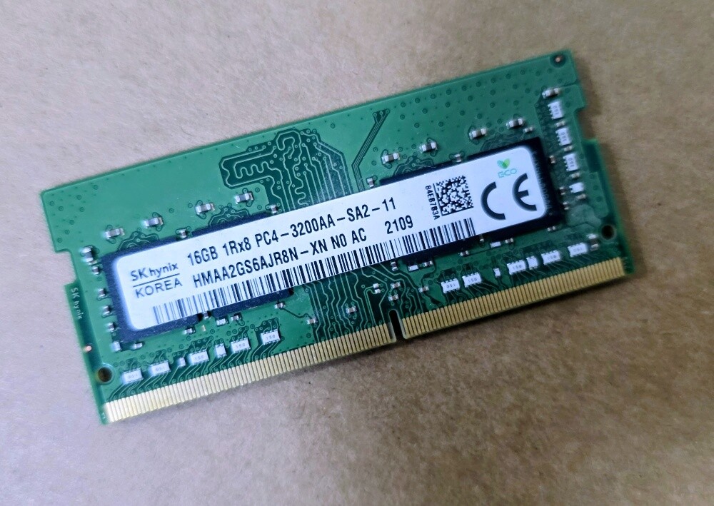 16GB+16GB DDR4 Laptop Ram 3200 - 4