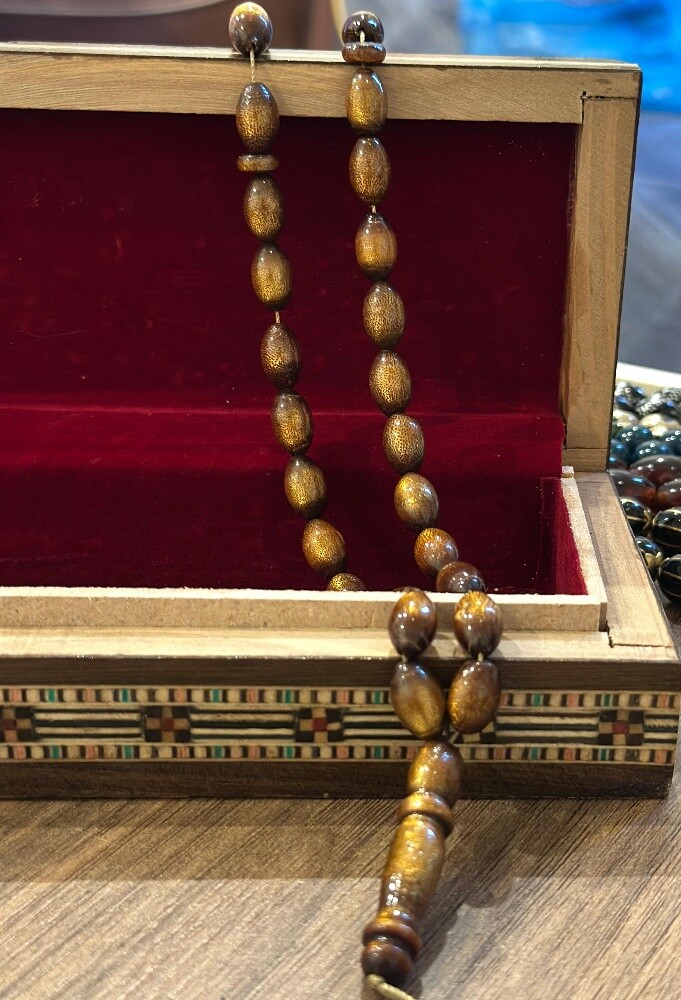 مسبحة كهرمان بلطيقي حر ومسبيح يسر - 11