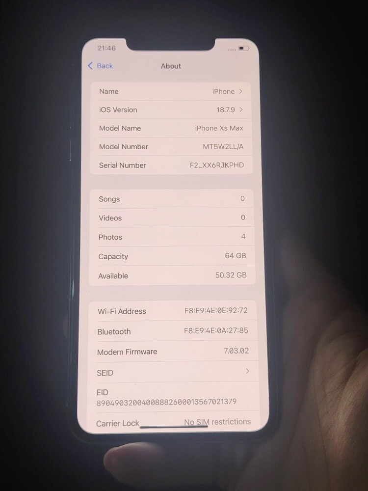 IPhone X Max 64GB Better 100% - 2