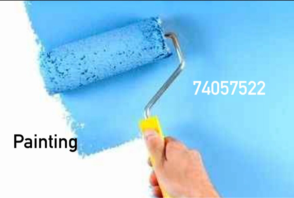 Painting and gypsum partition - 1