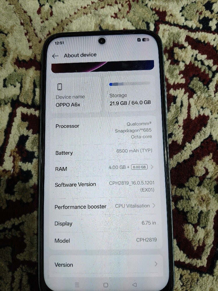 oppo a6x - 4