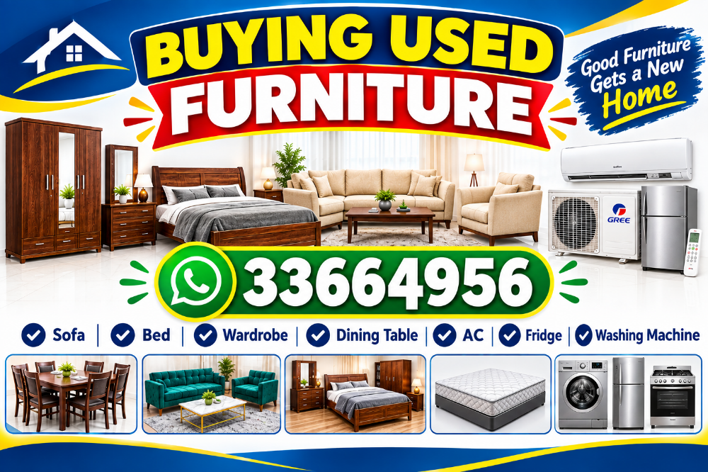 Used furniture items buying - 1