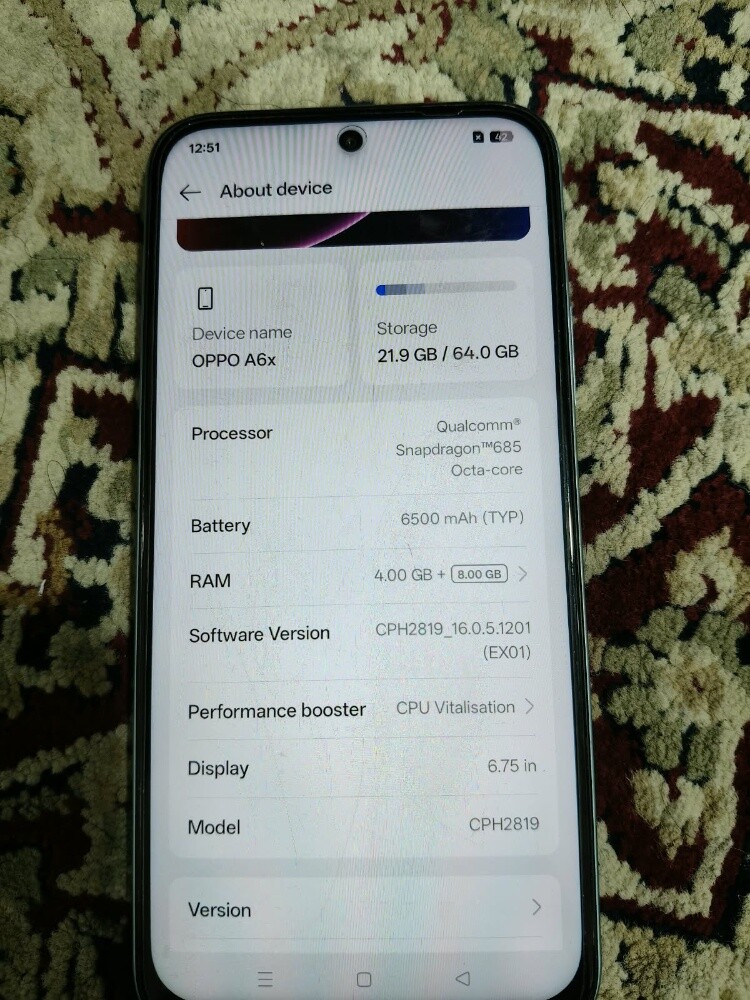 oppo a6x - 2