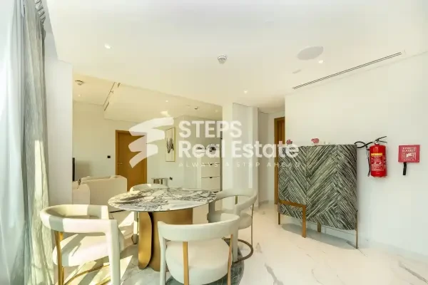 Furnished 1BHK in The Pearl - 1