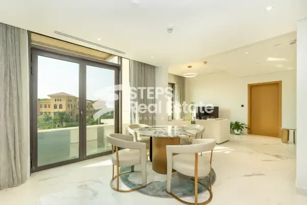 Furnished 1BHK in The Pearl - 2