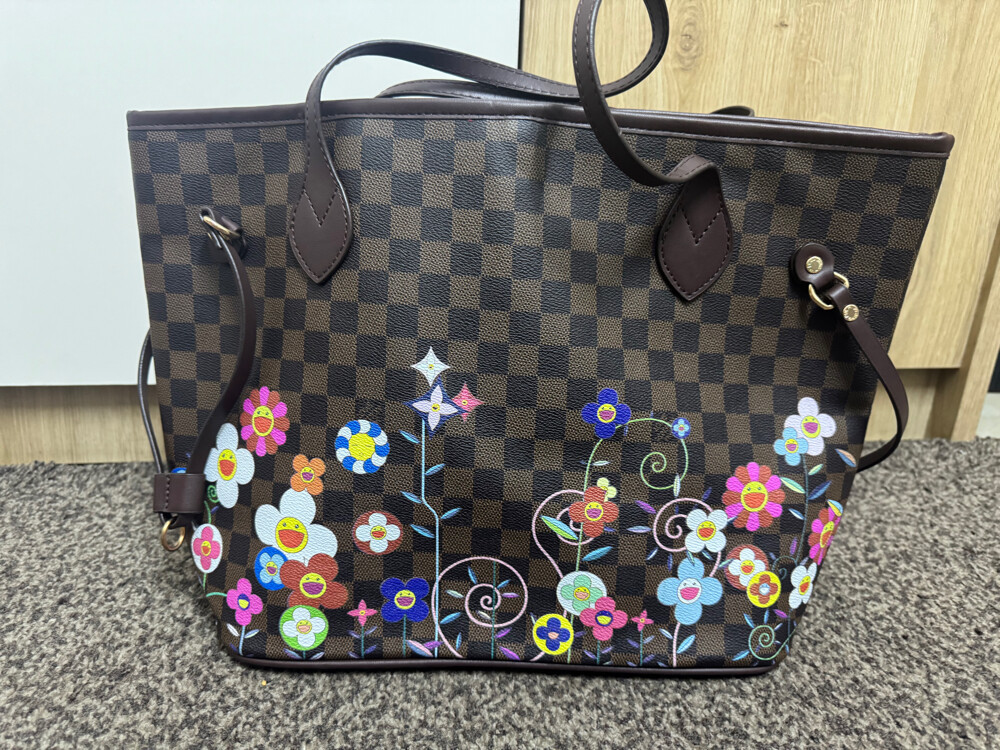 lv takashi murakami neverfull - 2