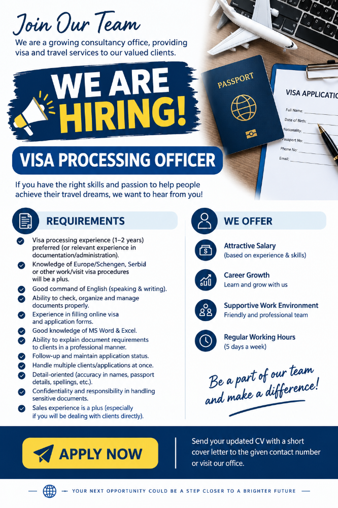 visa processing - 1