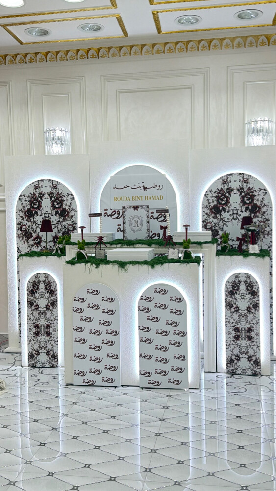 Reception decor for events - 1