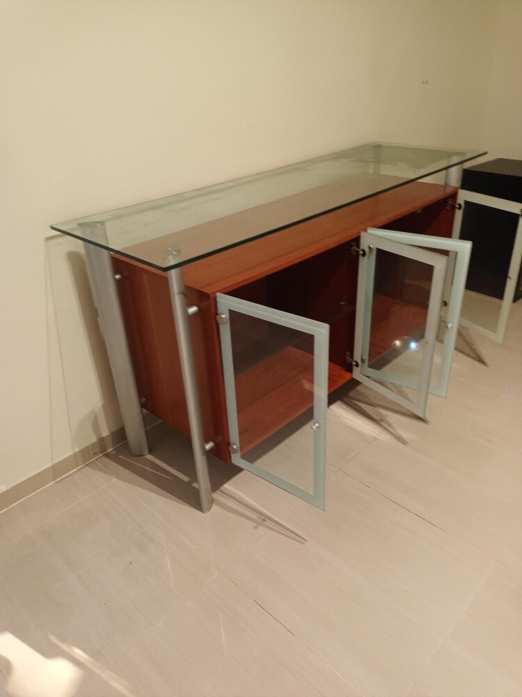Buffet glass cabinet for sale - 3