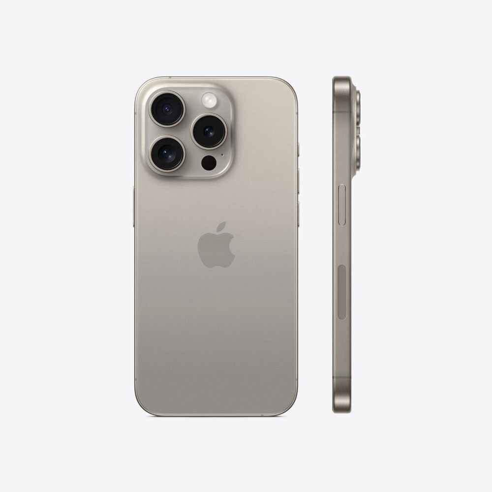 iPhone 15 pro natural titanium  - 3