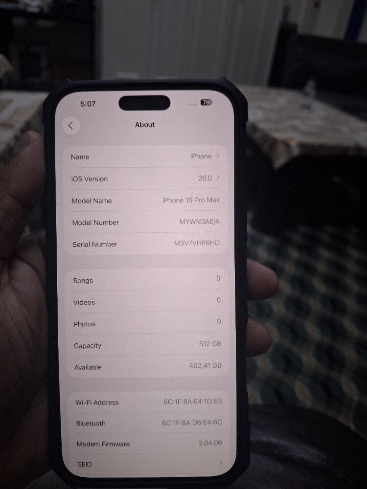 IPhone 16pro max 512GB - 3