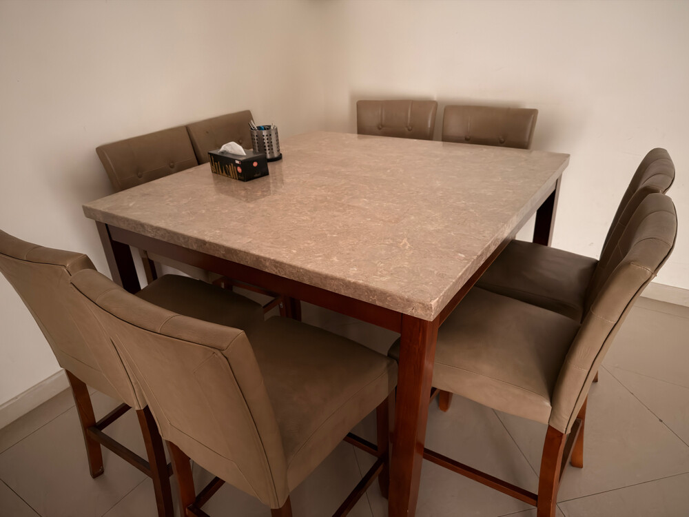 dining tables with 8 chairs - 1