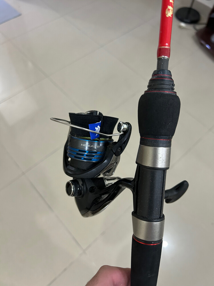 jigging rod and reel shimano nexave - 3