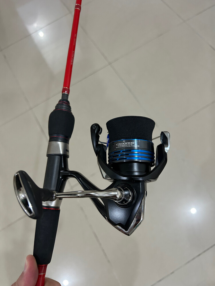 jigging rod and reel shimano nexave - 1