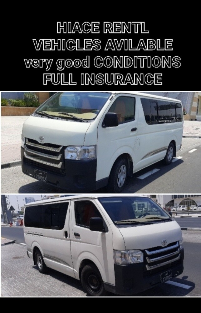 HI ACE URVAN 15SEET & CARGO AVAILAB - 1