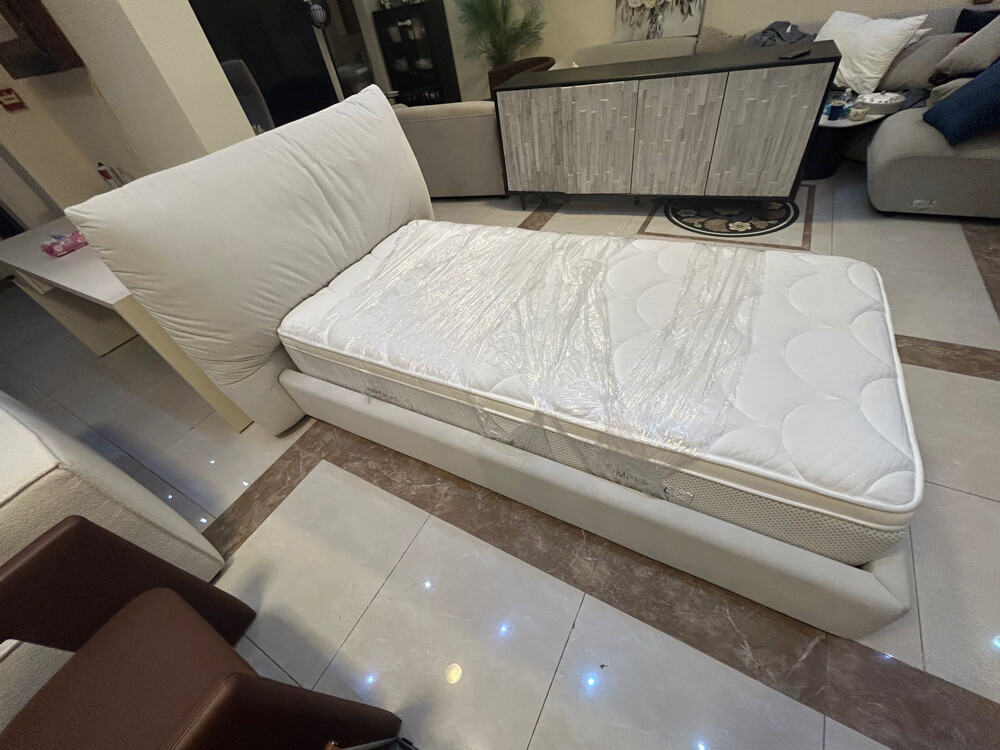 Single Bed + Mattress - 4