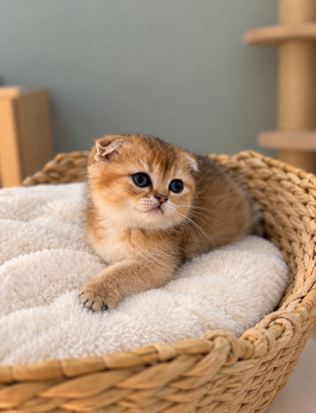Scottish Fold Kitten Male - 1