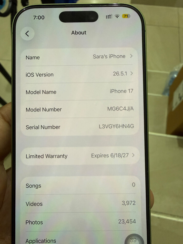 IPhone 17 Sage 256GB - 2