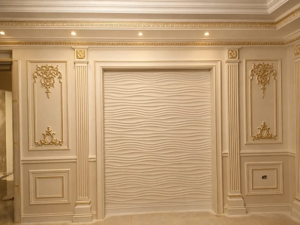 Execution of all painting and gypsu - 1