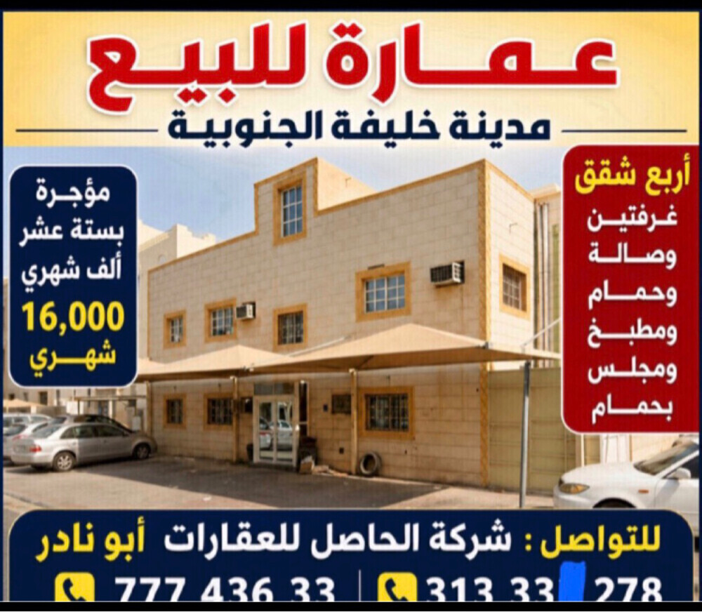 عمارة للبيع مستعملة مؤجرة للبيع - 1