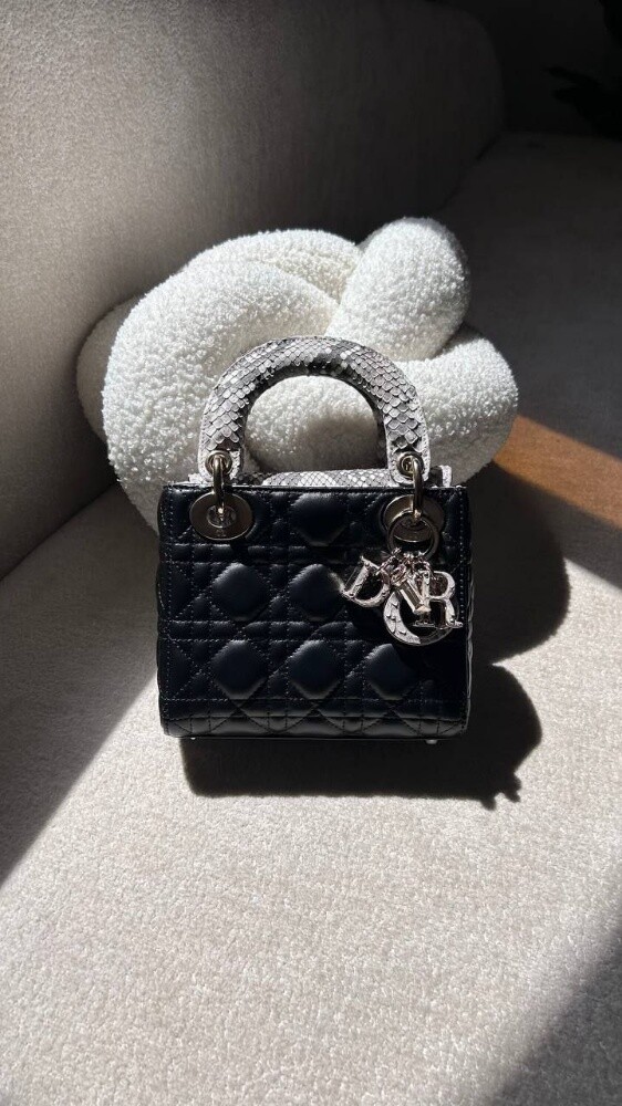 Christian Dior Mini Lady Dior Bag B - 4