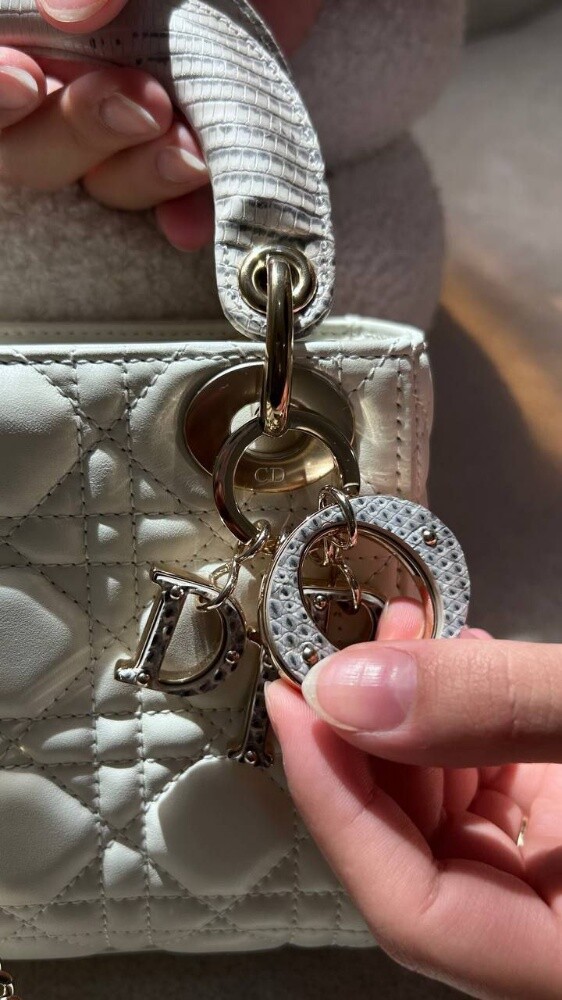 Christian Dior Mini Lady Dior Bag W - 4