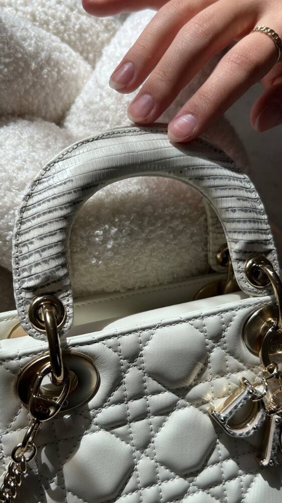 Christian Dior Mini Lady Dior Bag W - 2