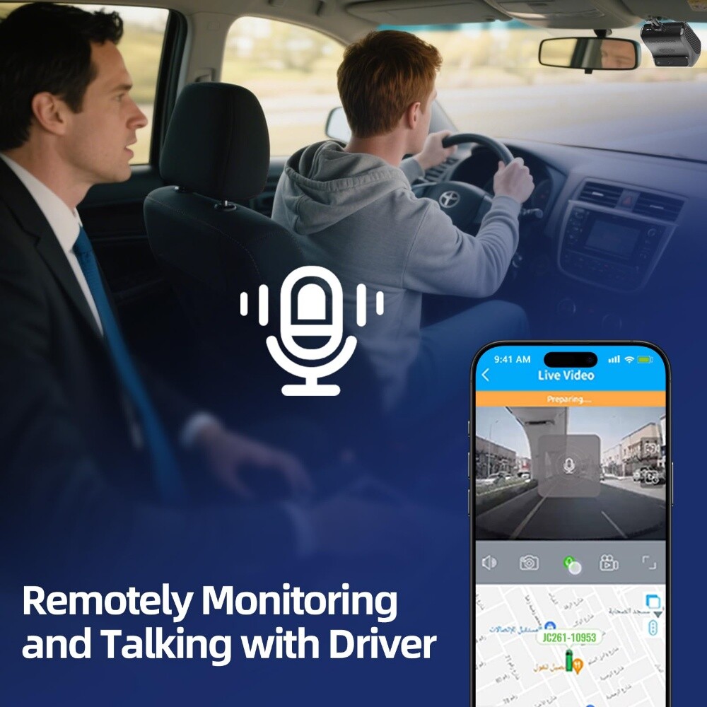 4G Car dashcam JC400P Live Video - 7