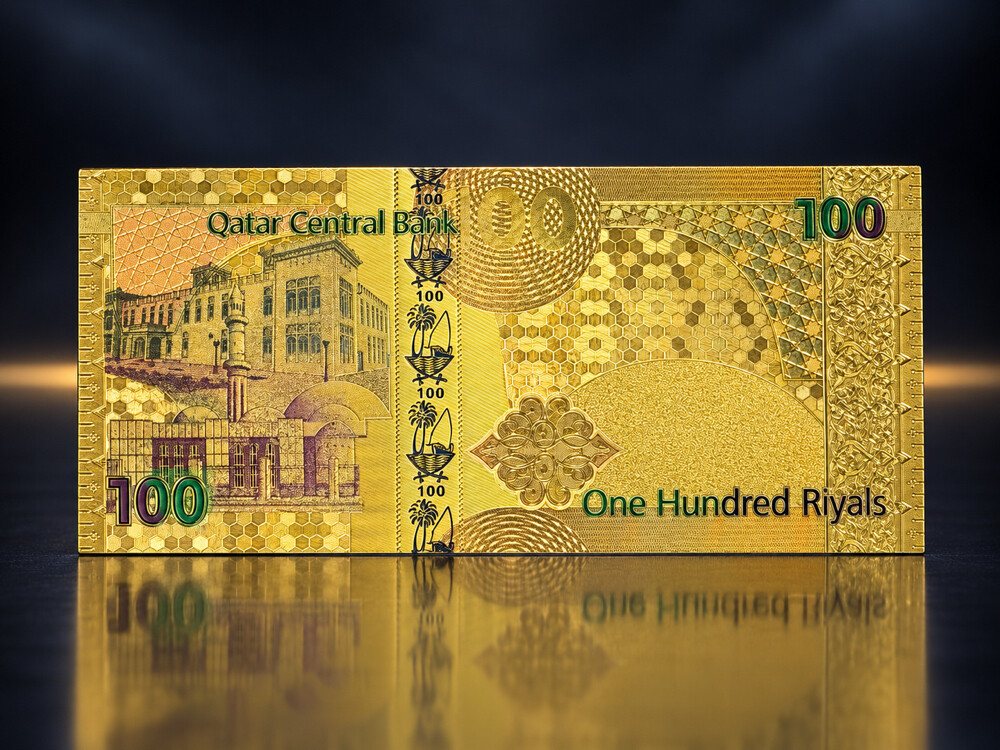 عملات ورقية مطلية ذهب عيار ٢٤  - 12