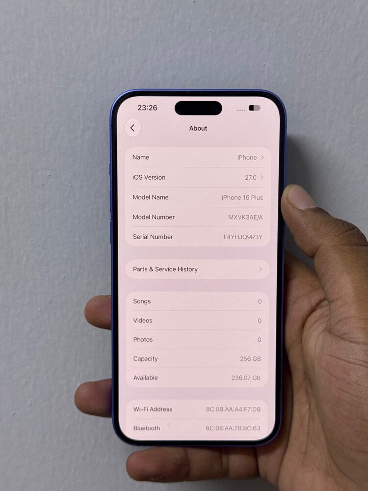 Iphone 16 Plus 256GB - 6