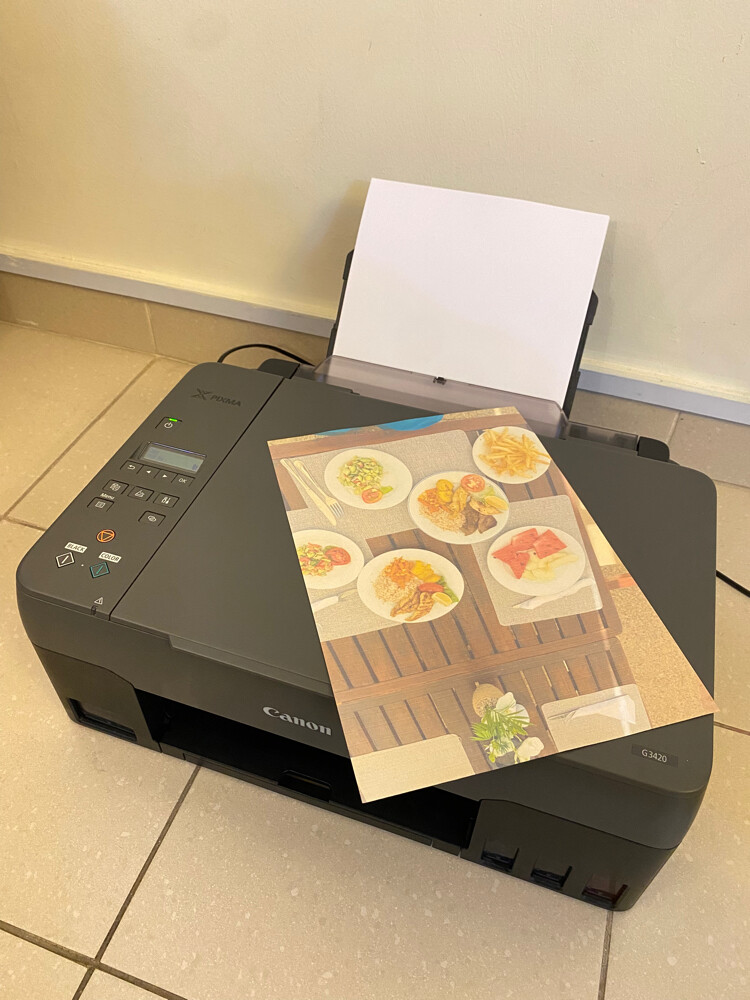 Canon wifi refillable tanks full - 2