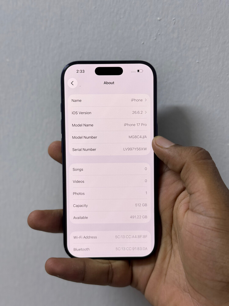 Iphone 17 Pro 512GB  - 2