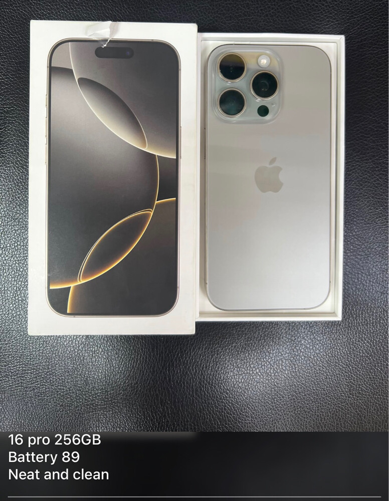 iPhone 16 pro 256 like new  - 1