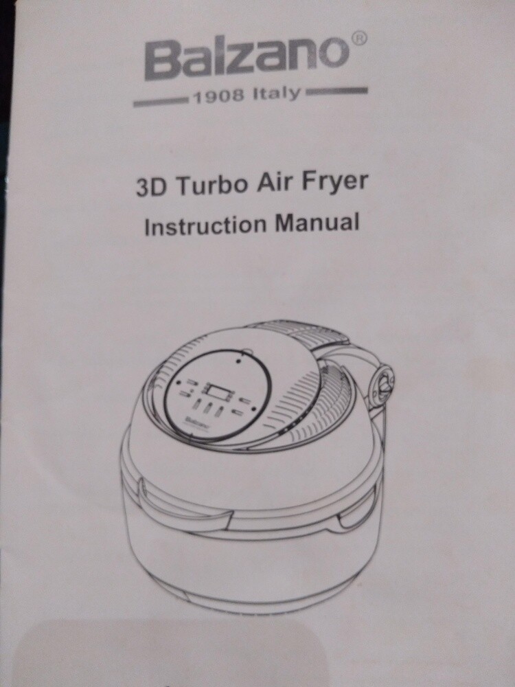 Balzano Cooker, 3rd Turbo Air-Fryer - 4