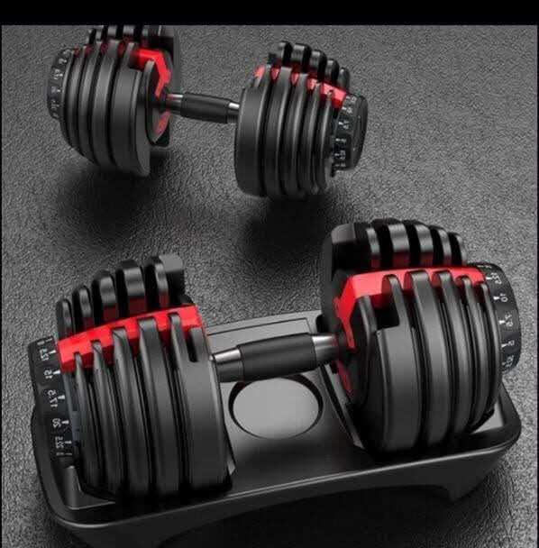 Dumbbells 48 kg adjustable  - 1