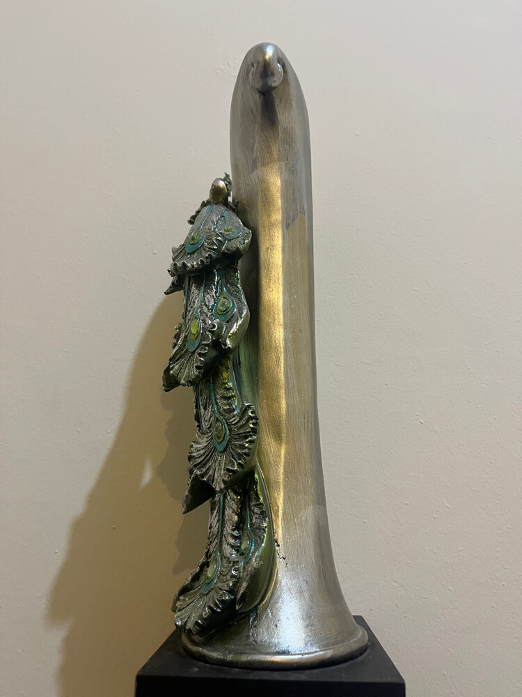 Majilis vintage peacock vase  - 2