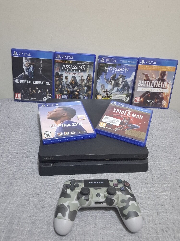 PS4 SLIM 1TB - 899 QAR ONLY - WAS 1 - 2