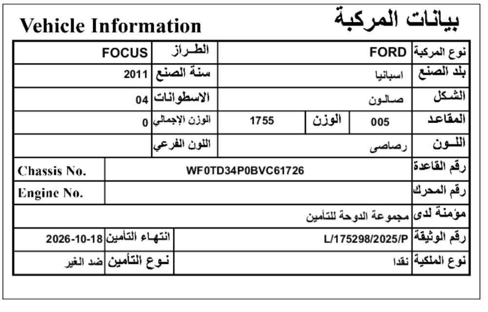 سياره فورد 2011 - 7