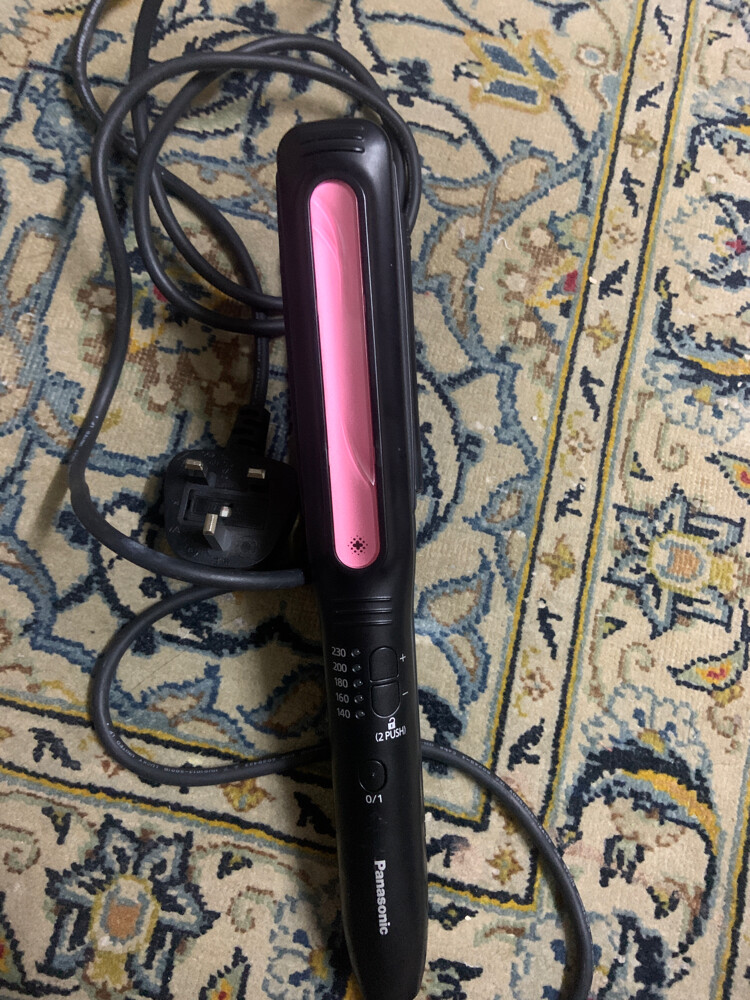 Panasonic hair straightener (flat i - 1
