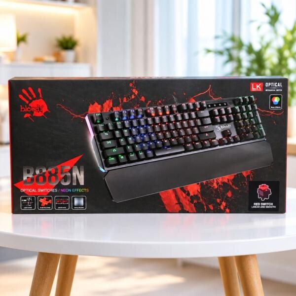 Bloody B885N Gaming Keyboard  Black - 3