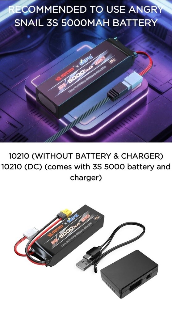 MJX 10210 DC (80km/h) Basher - 5