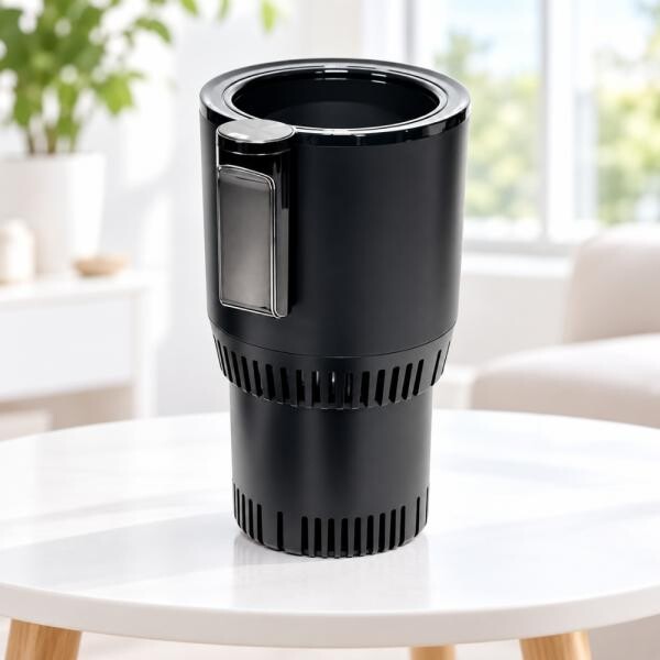 Car Cup Cooler Warmer 2 in 1 Black - 1
