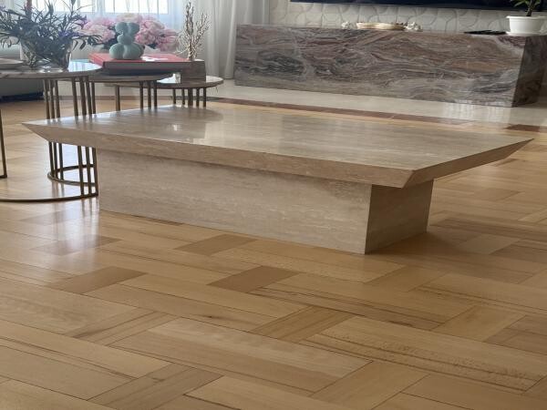 Marble coffee table - 5