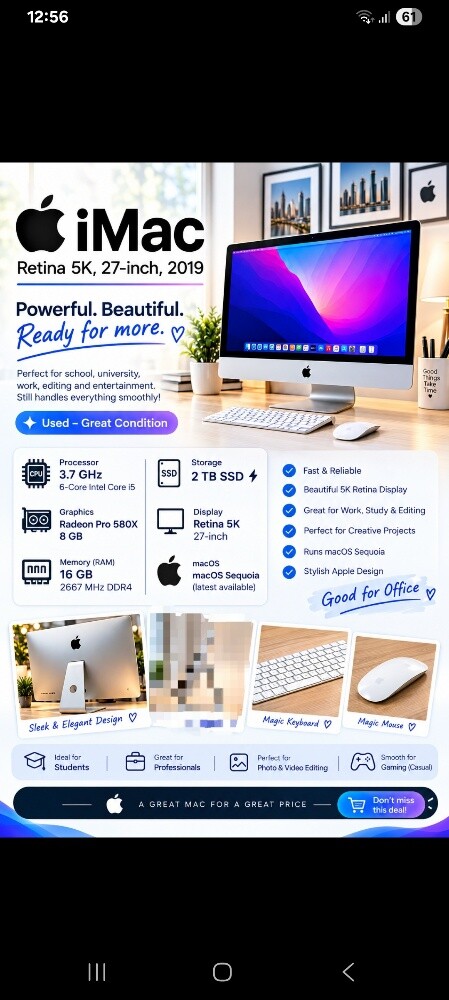 Imac 27inch 2019 - 1