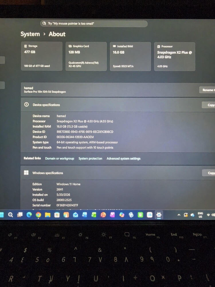 Microsoft surface 12 pro 13" - 3