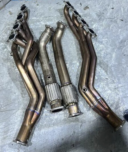 Gxr V8 headers DM - 1