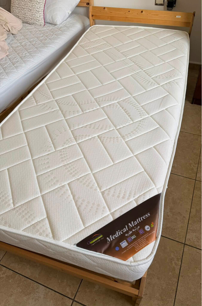 IKEA bed+medical mattress, NEW - 1