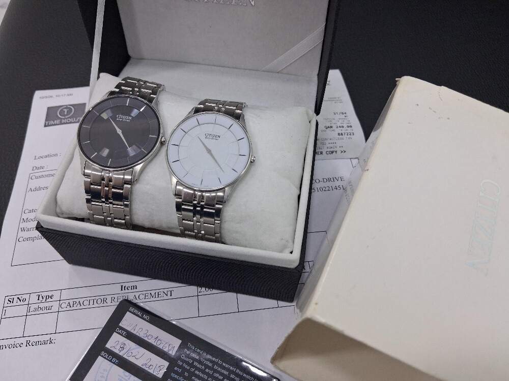 Citizen Eco-Drive 4mm thin 3ATM - 7