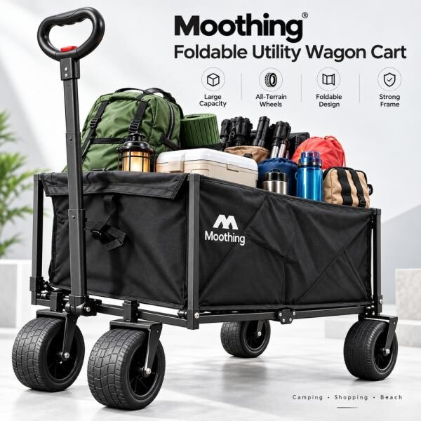 Moothing Big Foldable Wagon Cart - 3